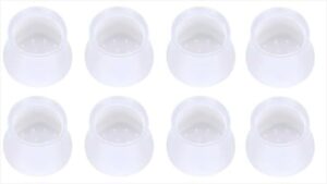 8 Pcs φ1.1inch/28mm Anti-Scratch Silicon Chair Protectors for Wooden Floor, Silicon Furniture Feet Covers, Rubber Feet for Chair Leg Silicone Pad Protector for Furniture Feet Pads Cap-B0F9LN3SN4