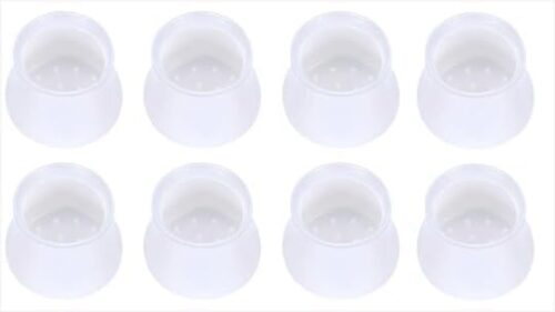 MySouqEg Store 8 Pcs φ1.1inch/28mm Anti-Scratch Silicon Chair Protectors for Wooden Floor, Silicon Furniture Feet Covers, Rubber Feet for Chair Leg Silicone Pad Protector for Furniture Feet Pads Cap-B0F9LN3SN4