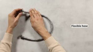 Nickel flexible hose, 50cm--B08YP62T8Q