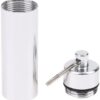 B0FBLH3N1H- New Medicine Box Health Care Waterproof Aluminum Pill Box Case Bottle Cache Drug Holder For Traveling Camping Container Keychain (A2 One Room 6Cm*1.7cm)