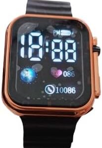 MySouqEg Store Led Display Digital Kids Watches Sport Boys Girls Luminous Children’s Electronic Wristwatch Students Clock Watches Only Time And Date Shows-B0FDKJFNL2
