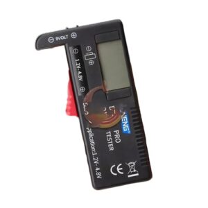 MySouqEg | Store Generic Battery Tester - Digital Display Screen, Multiple Measurements, No Power Required, Portable Tester Tools-B0FCDQXX1T