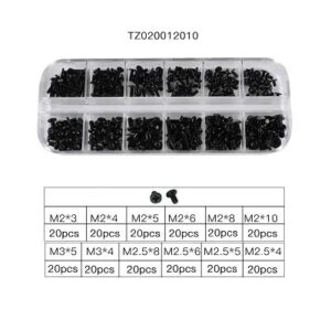 B0FD554RJT-240Pcs M2 M2.5 Laptop Notebook Screws Set Computer Electronic Digital Mini Mechanical Assortment Repair Kit Hardware TZ020012010