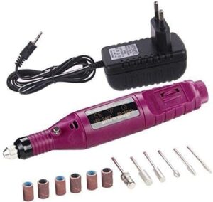 Electric Pen Shape Manicure Nail Art Nail File Carver Drill Polisher Sharp Pedicure Equipment Color May Vary-B0FBR6MZVL