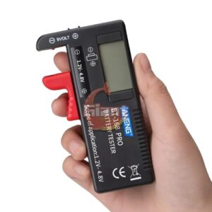 MySouqEg | Store Generic Battery Tester - Digital Display Screen, Multiple Measurements, No Power Required, Portable Tester Tools-B0FCDQXX1T