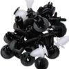(B0FDL5ZN1Z) Case Mixing Clip Universal Car Fender Plastic Bumper Auto Furniture Plastic Fastener As Shown (100Pcs)