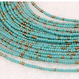 41LVEuw3VkL._AC_ (1 Pc) Statement Necklace for Women Collier Femme Fashion Boho Beads Multi-layer Choker Necklaces & Pendants Bijoux Collares-B0FBL2JPC1