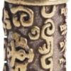 B0FC33NLH4-- Brass Buddha GuanYin Sutra Cylinder Pendant Keychain Hanging Necklace Jewelry Pill Box Medicine Case Container Bottle Keychains Select Your Size (2.50 Cm)