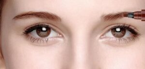 B0FBS7FJP8- 4 Point Eyebrow Pencil Maquillajes Para Mujer Waterproof Liquid Eyebrow Pen Makeup Long Lasting Cosmetic Brow Pencil Color RED Browne