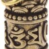 Keychains Brass Buddha Sutra Cylinder Pendant Keychain Hanging Necklace Jewelry Pill Box Medicine Case Container Bottle 1 Pc. Only 2.50cm-B0FCCBX6Z2