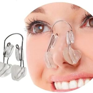 513sfMDlw7L._AC_SX522_ (B0FDXZ167L (1Pcs - Clip) Nose Up Lifting Shaping Shaper Orthotics Clip Beauty Nose Slimming Massager Straightening Clips Tool Nose Up Clip Corrector (Transparent,CN)