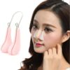 (B0FDXVC9CW)-e) (1Pcs) Massager Nose Shaping Corrector Bridge Lifting Up Nose Straightener Nose Shaper Clip Nose Lift-Up Shaper Silicone Nose Lifter (Green, All Size)