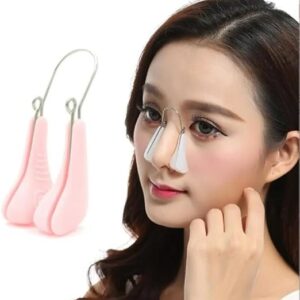 517vNKlzWLL._AC_SX522_ (B0FDXVC9CW)-e) (1Pcs) Massager Nose Shaping Corrector Bridge Lifting Up Nose Straightener Nose Shaper Clip Nose Lift-Up Shaper Silicone Nose Lifter (Green, All Size)