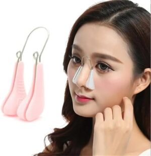 (B0FDXVC9CW)-e) (1Pcs) Massager Nose Shaping Corrector Bridge Lifting Up Nose Straightener Nose Shaper Clip Nose Lift-Up Shaper Silicone Nose Lifter (Green, All Size)