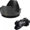 B0CL2M3XJC- 1PCs -77mm Sunshade Lens Hood For Nikon Canon Sony Fuji Olympus Screwed Flower Petal Camer-B0CL2M3XJC