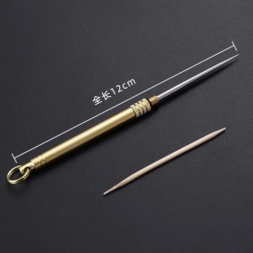 (B0FFSWWSJJ)Toothpicks Interdental Brush Stick Keychain 1Pcs