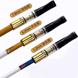 51qO1NihBZL._AC_SX679_ (B0FG1Y2FJF)Filtration Cigarette Mouthpiece Handheld Reusable Reduce Tar Holder Filters 5 Pcs Set Smoking Accessories