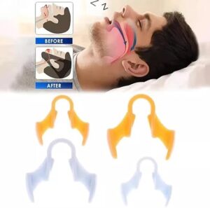 (B0FDHPYW53)- offer Silicone Anti Snoring Nasal Dilator Improve Sleep Silicone Nose Clip Sleeping Aid Prevention Gadget Anti-Snoring Devices - Please Study Photo Carefully (Orange)