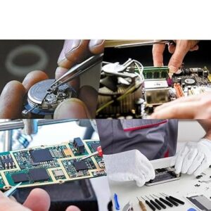 500Pcs Laptop Notebook Computer Replacement Screws Kit for Universal Mini Screw Nuts DIY Kit Repair Tools small Silver Bolts Size: Screw size range (1.2mm-1.4mm-2.0mm-3mm-2.0mm) (Black)-B0FF2PZG5R