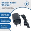 (B0FG1F157J)-1 Pcs ] 12V 0.4A Replacement Shaving Charger For Braun Series S3 S5 S7 S8 S9 Electric Shaver Charger Adapter Easy Install EU Plug