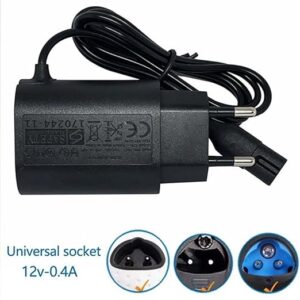 (B0FG1F157J)-1 Pcs ] 12V 0.4A Replacement Shaving Charger For Braun Series S3 S5 S7 S8 S9 Electric Shaver Charger Adapter Easy Install EU Plug