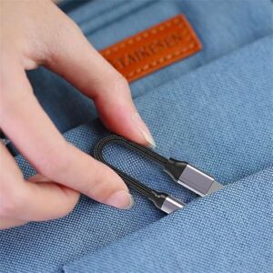 (B0FDW35PBT)-1pcs Nylon Braid USB Type C To 3.5mm Aux Adapter Type-c 3 5 Jack Audio Cable Earphone Cable Converter