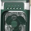 offer Portable Air Conditioner Fan Cooling Mini Evaporative Air Cooler Water Fan with 5 Sprays, 7 Colors LED Personal AC USB Desk Fan for Office,Home Kitchen,Bedroom,Dorm,Random-B0FDKZ4Z7V