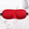(B0FFG6GDV1)3D Sleep Mask Light Blocking Eye Mask for Sleeping Eyeshade Travel Sleep mask with Adjustable Strap for Man/Women For Office, Home, Camping, Airplanes and Travel Use (Dark RED)