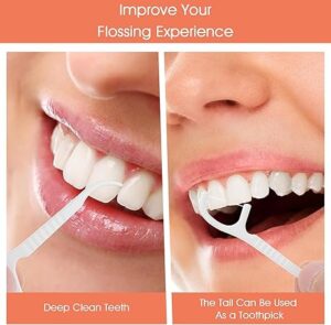 71LKq7OrrzL._AC_SY450_ Disposable Dental Floss Picks Refillable Dental Flossers Container Boxes Portable Toothpicks Cases Perfect Oral Care Flossers Tools Holder Case for Teeth Cleaning Travelling Dinners Family-B0CYP7NCVP