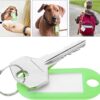 Keychain label tag identifier ID multicolor for keys 50 units-B0FDBMC6JB