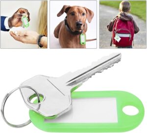 Keychain label tag identifier ID multicolor for keys 50 units-B0FDBMC6JB
