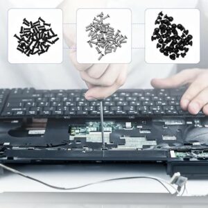 (B0FDWQ5RFP) 500Pcs Laptop Notebook Computer Replacement Screws Kit for Universal Mini Screw Nuts DIY Kit Repair Tools small Silver Bolts Size: Screw size range (1.2 * 3mm-2.0 * 10mm)