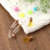 814bHbw-r5L._AC_SY450_ Mini Glass Bottles with Cork Lids, Pack of 3 Empty Jars Small Magic Glasses Glass Miniature Potion Small Message DIY Crafts-B0FBQCN92T