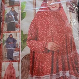 Patterned Prayer Drop Cotton Feel Comfortable Fiber Material - Islamic Set High Quality Lace Tablis from 70k to 120k - Eslamy -Esdal -Esdalat