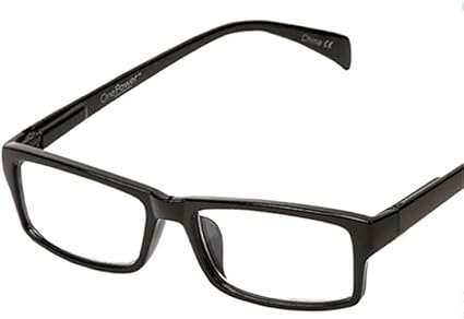 MySouq-Store 1Pcs Reading Auto-Focus Auto-Adjusting Dual-Focus Reading Glasses, Black, Alloy Frame, Plastic Lenses, 3.5*5.00 cm, 14.7g, Oval Shape, Unisex-Adults-B0CQWR4YJS