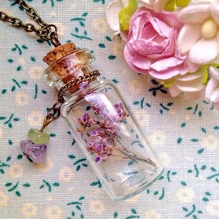 MySouqEg - Store Mini Glass Bottles with Cork Lids, Pack of 3 Empty Jars Small Magic Glasses Glass Miniature Potion Small Message DIY Crafts-B0FBQCN92T