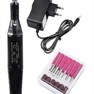 MySouqEg Store Electric Pen Shape Manicure Nail Art Nail File Carver Drill Polisher Sharp Pedicure Equipment Color May Vary-B0FBR6MZVL