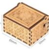 Call Music Box Wooden Engraved Gift Musical Box Music Box For Home Office Car Crafts Clockwork driven-B0FHQ9SWZ4