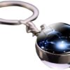 Leo Libra Scorpio 12 Constellation Keychain Glass Ball Pendant Zodiac Sign Keychain Car Key Rings Men Women Birthday Gifts Select your favorite,--B0DZMFWGRY