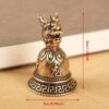 -  Brass Chinese 12 Zodiac Animals Heads Bell Keychain Pendants Jewelry Vintage Copper Feng Shui Car Key Chain Hanging Keyring Gift-B0FHLH4DB