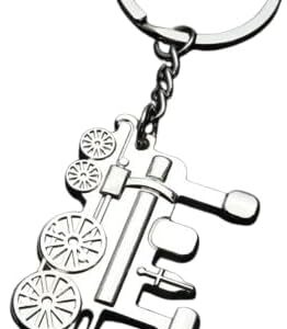 Keychains For Men Car Bag KeyRing Air Plane Model Fighter Toy Air Plane Model Fighter Aircrafe Travel Fashion Gift 1Pcs-B0DKDKKQJZ