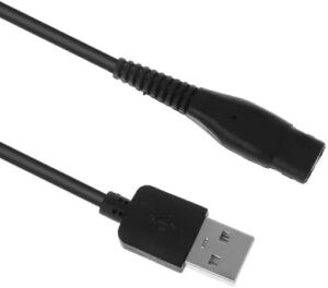 [1 Pcs ] AC Power Adapter Charger for HQ8505 HQ6 HQ7 HQ8 HQ9 RQ S5000 Electric Shaver EU (Cable For A00390)--B0FHBFX28P