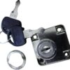 (B0FG391C9V) Drawer Lock Single Turn Normal Key | Chrome Plated | 3 Cm length -Z139/32-5cmX4cm