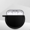 FreeBuds 4/3 Case cover, For Freebuds 4/3 Wireless Bluetooth Headset Silicone Case Earphone Cover With keychain (2021 new version) (Black)-B0FHBF1BS2