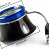 Clip On Eyeglass Magnifier Portable Loupes Lens Jewelry Glasses for Watchmaker Jewelry Watch Repai (Not Included Glasses) 20X-B0FHHZ2124