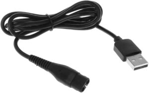 [1 Pcs ] AC Power Adapter Charger for HQ8505 HQ6 HQ7 HQ8 HQ9 RQ S5000 Electric Shaver EU (Cable For A00390)--B0FHBFX28P