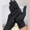 (B0FG361PFH) Black Vinyl Gloves - 100pcs (All size)