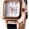 Women Watch Small Square Dial Thin Leather Strap Ladies Wristwatch Elegant Female Watches Casual Relogios Feminino Reloj-B0FHHX9DF6