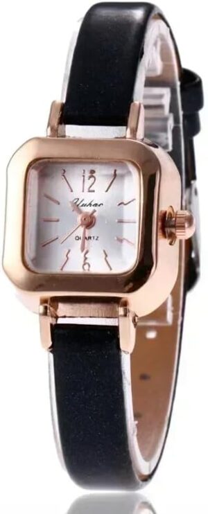 Women Watch Small Square Dial Thin Leather Strap Ladies Wristwatch Elegant Female Watches Casual Relogios Feminino Reloj-B0FHHX9DF6