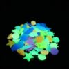 Glow in the Dark Pebbles for Walkways Decor, Outside Bulk Glow in the Dark Rocks for Outdoor Fairy Garden, Glowing Stones for Driveway, Fish Tank Aquarium Glow Decorations Gravel,Solar 50Pcs-B0FH7HPM95
